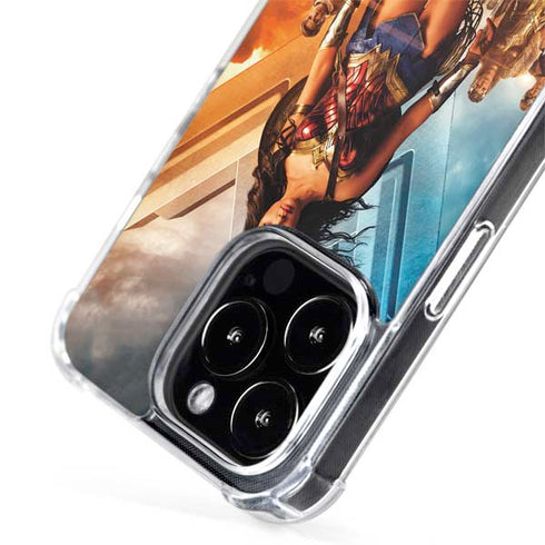 DC Comics Wonder Woman Main characters Poster iPhone 15 Pro MagSafe Case